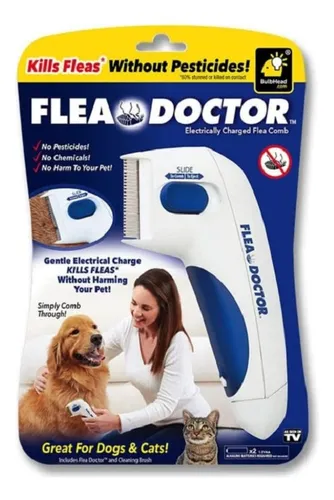 Peine Electrónico Antipulgas