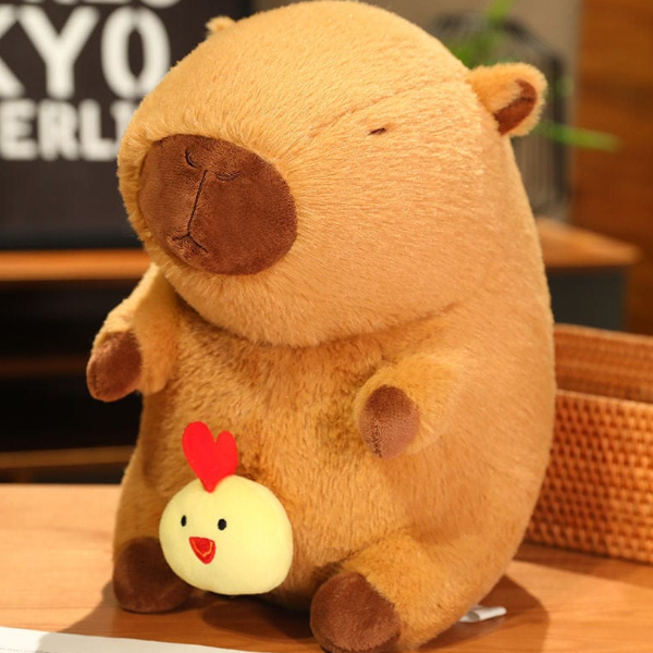 RONG CAPIBARA CON POLLITO