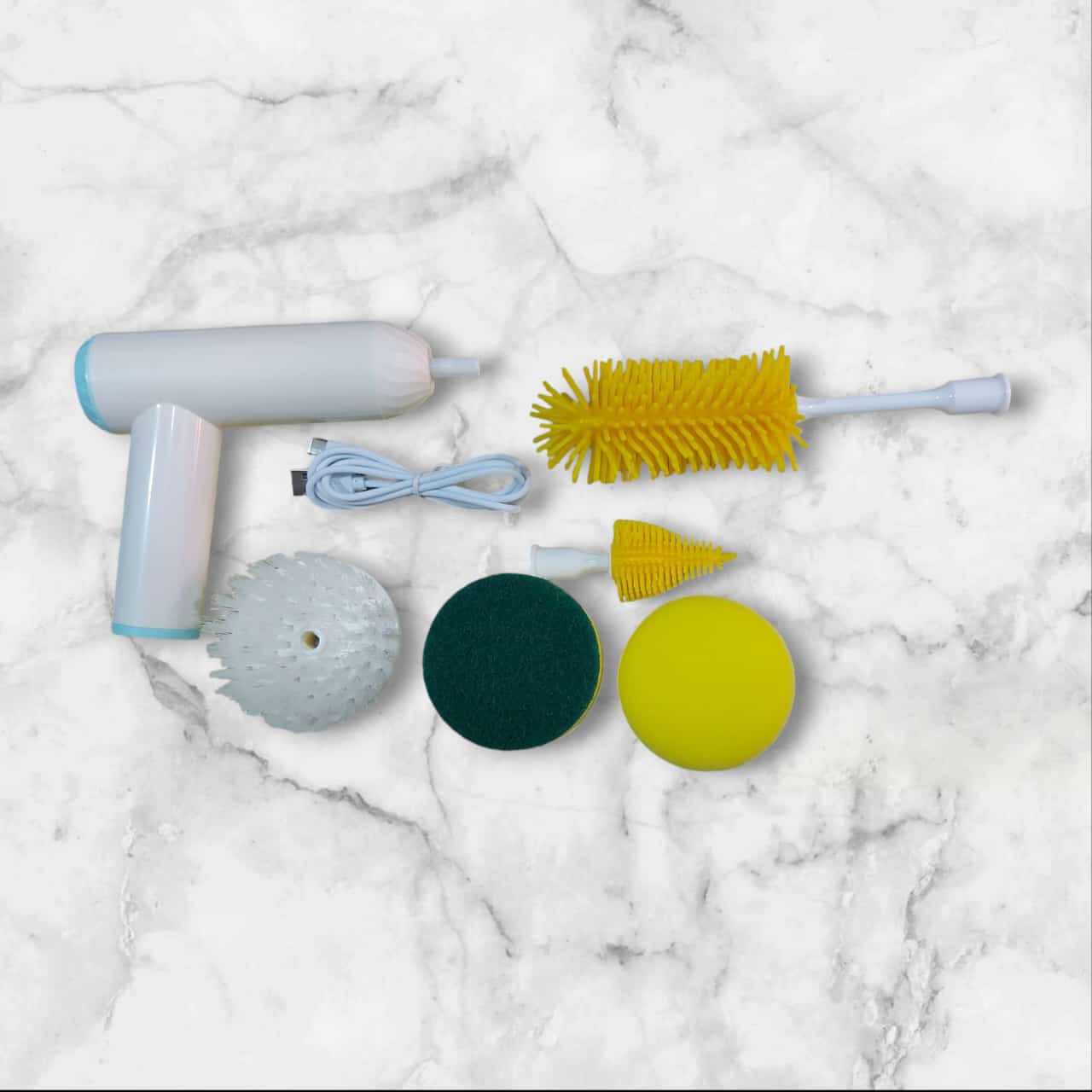 Cepillo De Limpieza Eléctrico A-MLP51  Recargable Para Cocina Y Baño 