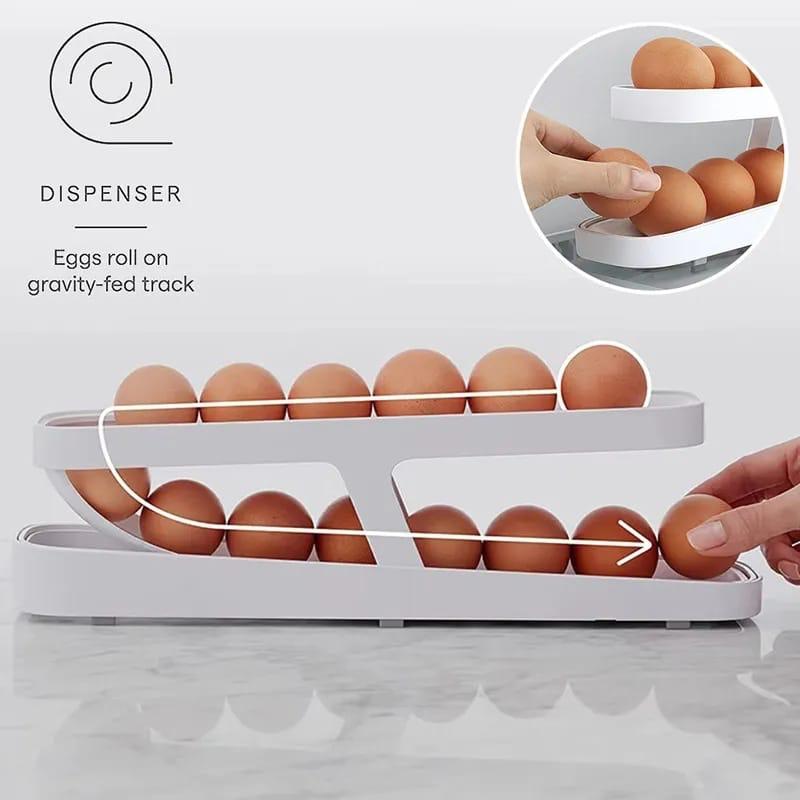 DISPENSADOR DE HUEVOS DE 2 NIVELES