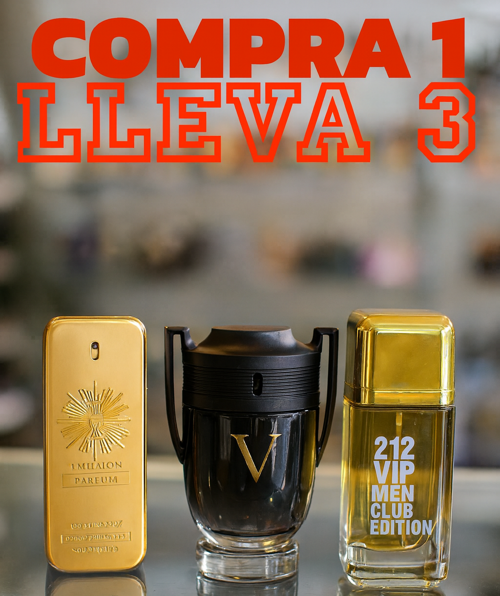 Kit 3 Perfumes Masculino